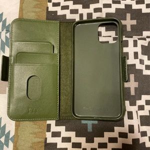 Leather iPhone 11 Wallet Case